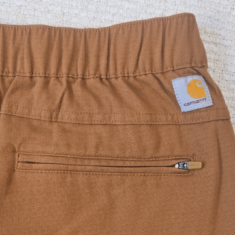 Carhartt Women's Tan Cargo Shorts - Picture 6 of 11